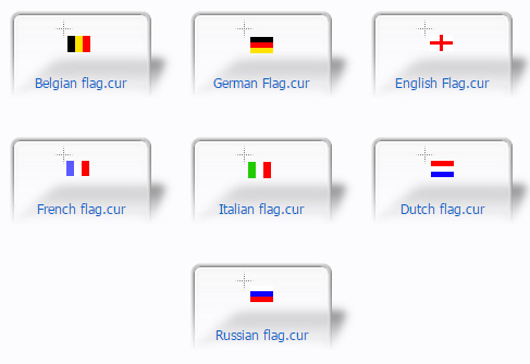 Europe Flag mouse cursor