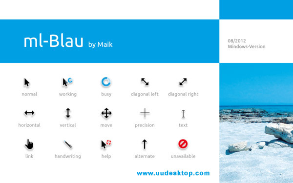 ml-Blau for windows cursors free donload