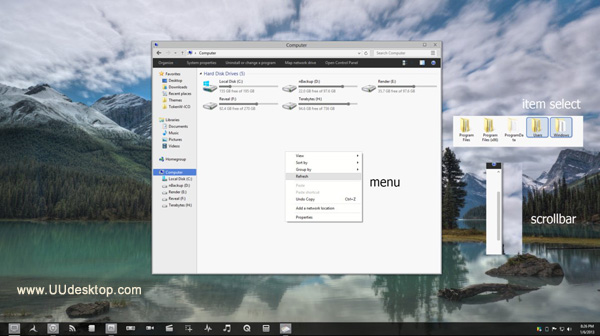 Chromium vs for windows 8 themes