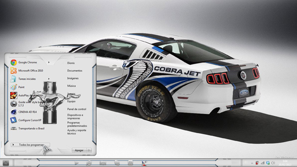Mustang For Windows 7 themes
