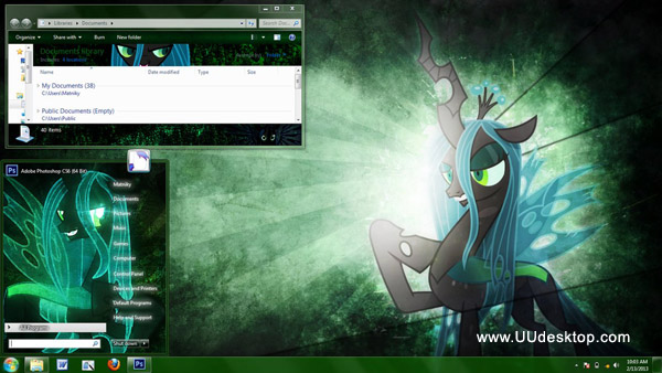 Queen Chrysalis for Windows 7 themes