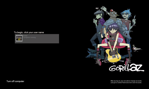 Gorillaz for logon xp download