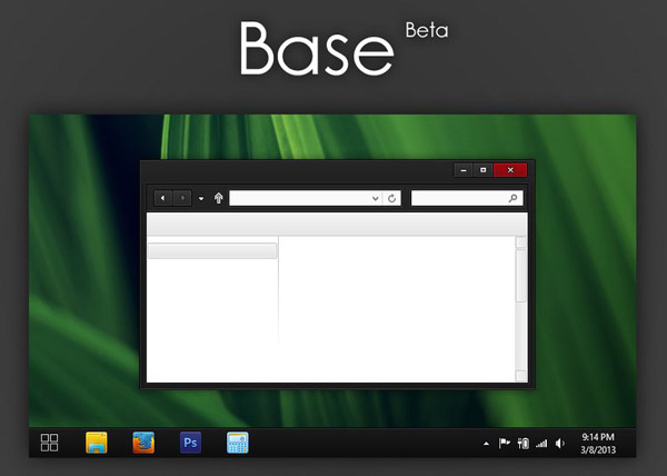 Base Beta for Windows 8 themes
