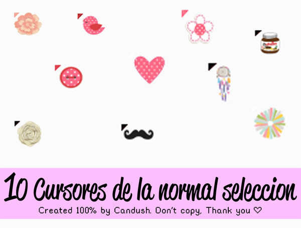 10 curosres for windows by Candush