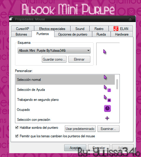 albook mini purple for windows cursor