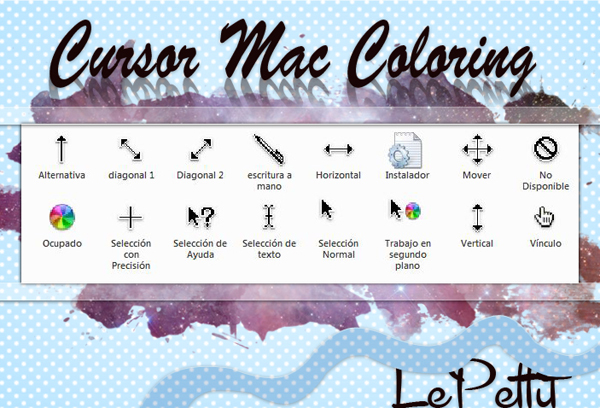 Mac Coloring Cursor for windows free download