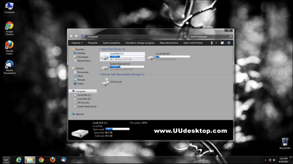 Aero Blackish for Windows 7 themes