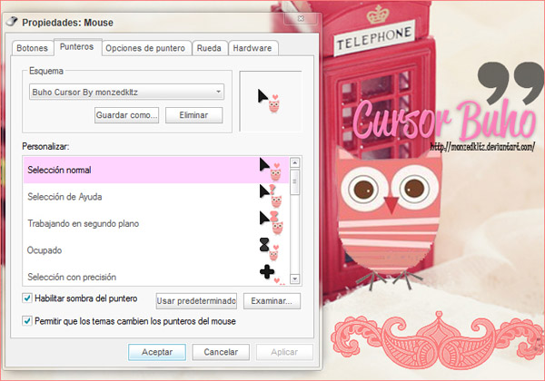 Buho Cursor for windows xp download