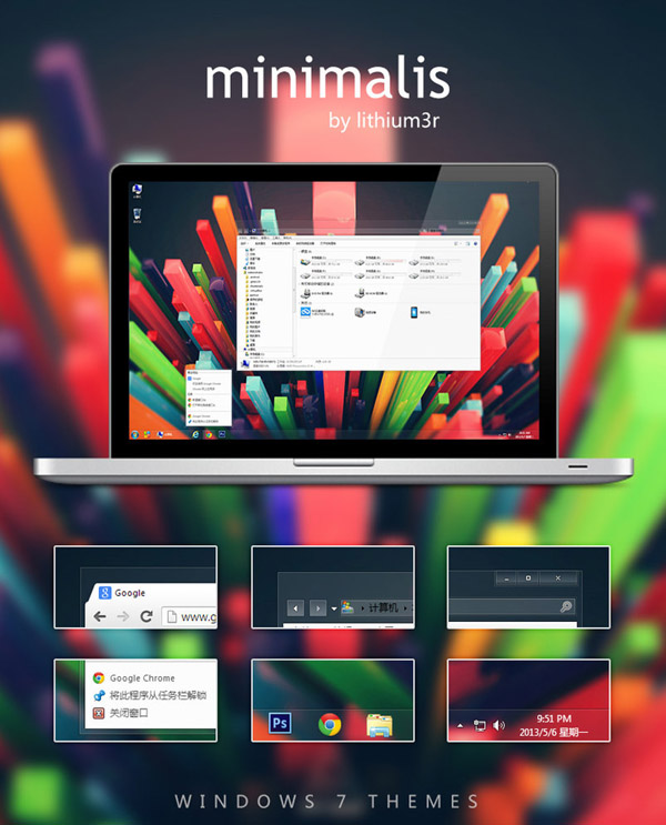 Minimalis theme