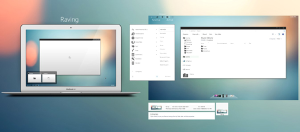 Raving for windows 7 themes