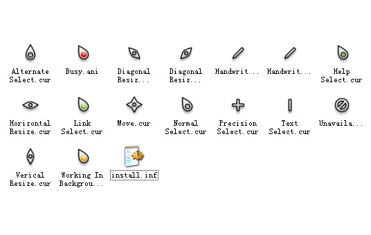 Gruppled Mouse Cursors