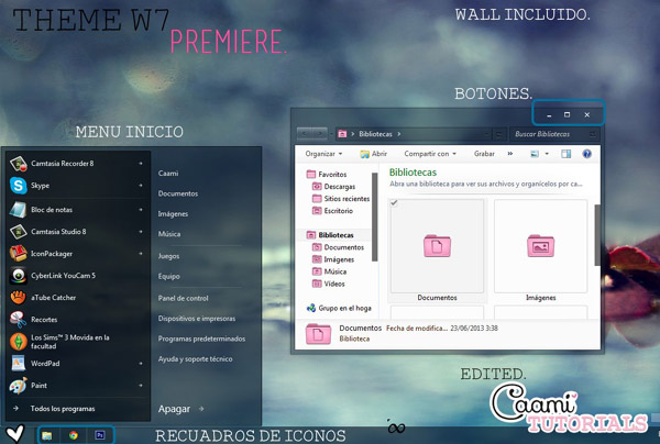 Premiere EditedbyCaamiTutorials Theme