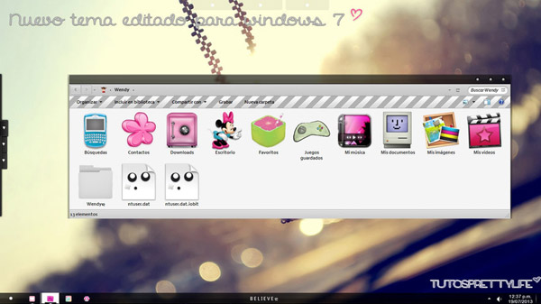 Yuuga Gray for windows 7 themes