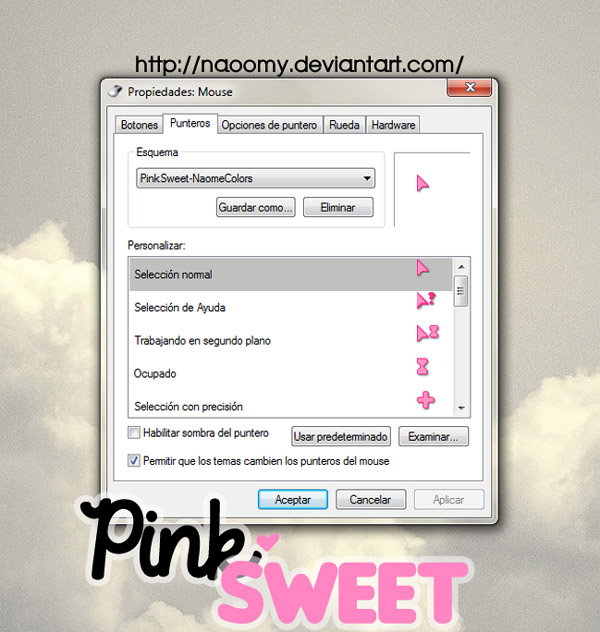 Pink Sweet cursor