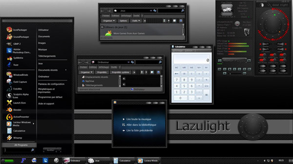 Lazulight theme for windows 7 download