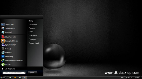 Greyscale II VS For Win8 theme