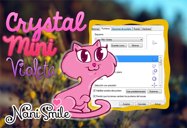 CrystalMini Violeta Cursor