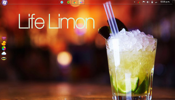 Limon Life for win7 theme by MissMaradiaga