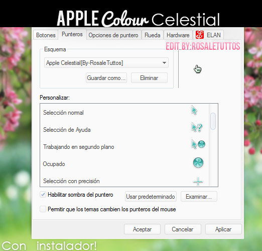 Apple Celestial Cursors