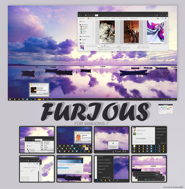 Furious for windows 7 themes