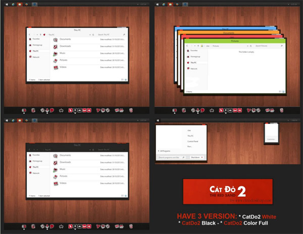Catdo2 Final Update theme For Win 8/8.1