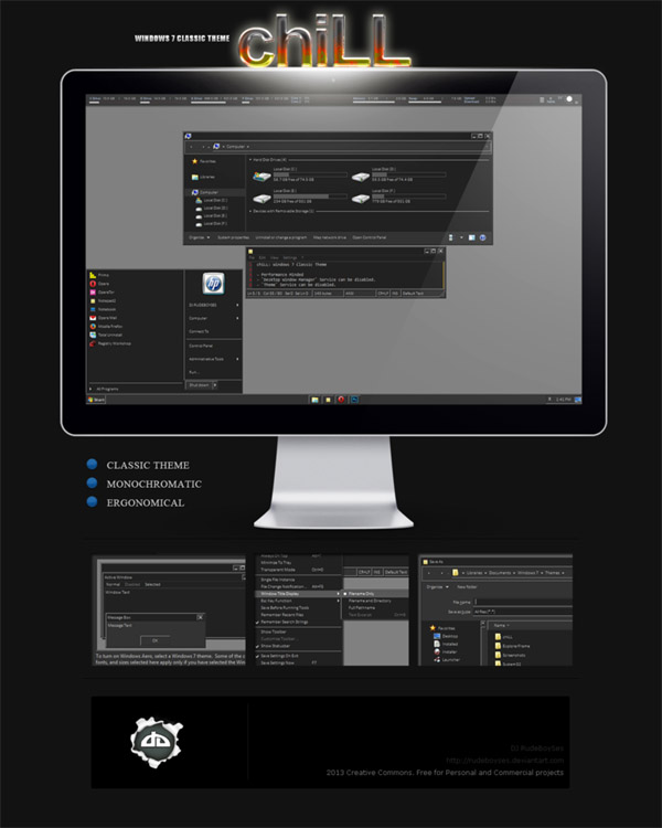 chiLL (Classic Theme) for win7 themes