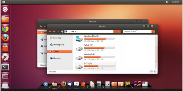 Maverick Theme for win 8-8.1