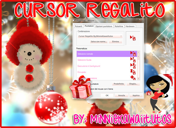 Xmas Gift cursors