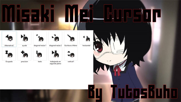 Mei Misaki Mouse Cursors