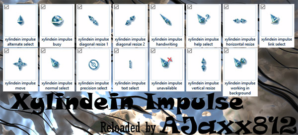 Xylindein Impulse computer mouse pointer download