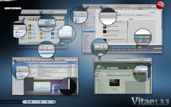 Vitae SL 1.3.3 for Mac OS X Themes