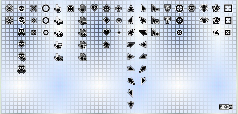 Cirrus Cloud15 mouse pointers