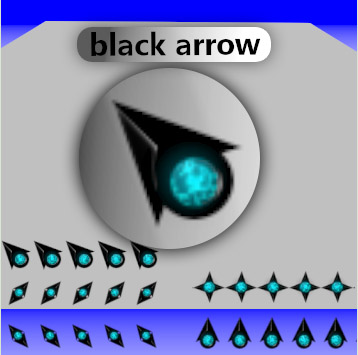 Black Arrow for mouse pointers 