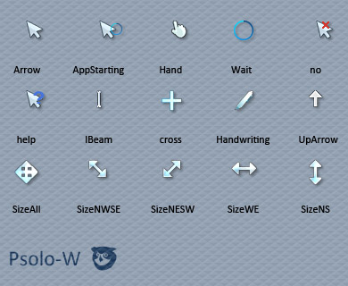 Psolo-W cool mouse pointers