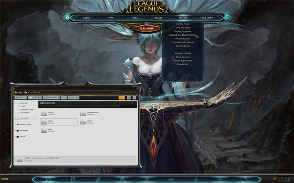 League Of Legends for windows 7 themes
