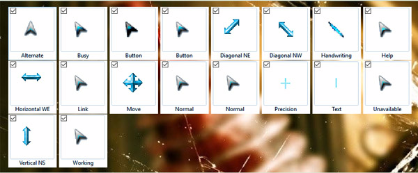 Mutator mouse pointers