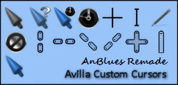 Avilla 3D mouse cursors