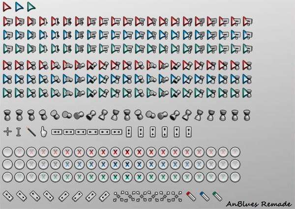 Cardinal Skin mouse pointers 