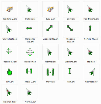 Mahjong Mouse Cursors