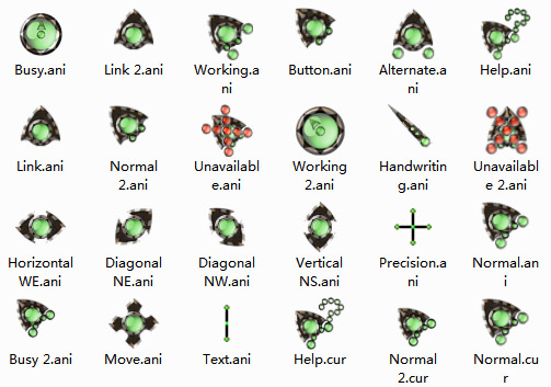 free OxidGlas Mouse Cursors