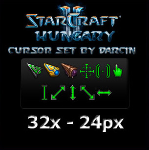 Starcraft 2 for mouse cursors