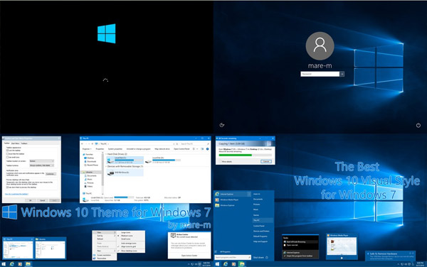 Windows 10 Theme for Windows 7 free download