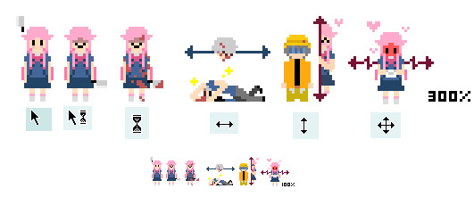 Mirai Nikki CUrsors