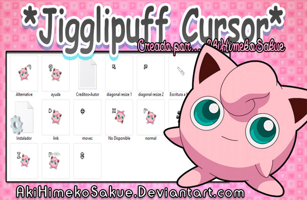 Jigglypuff mouse pointers