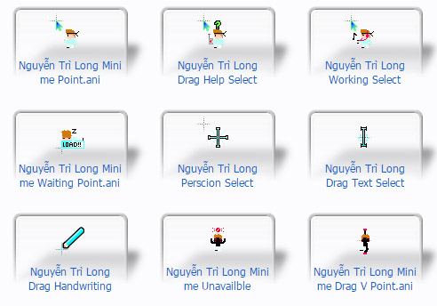 Light and Dark Nguyễn Trì Long Cursors