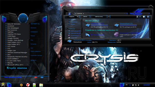 Crysis Theme for windows 7 download