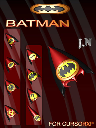 Batman cursors for computer download