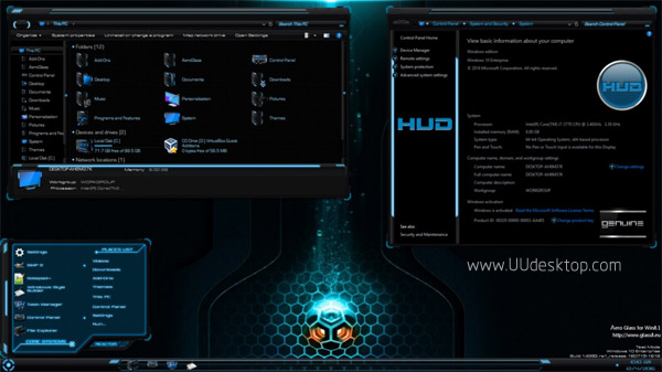 HUD for Windows 10 Anniversary Update