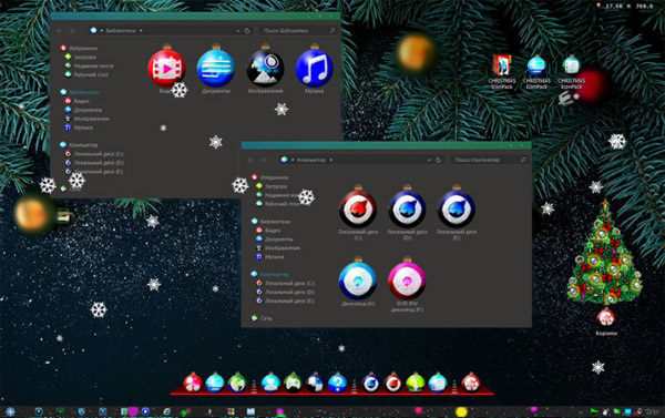 CHRISTMAS IconPack for windows 10 download