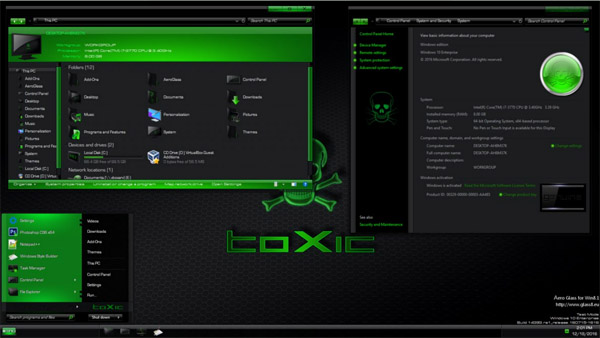 Toxic for Windows 10 Anniversary Update RS1